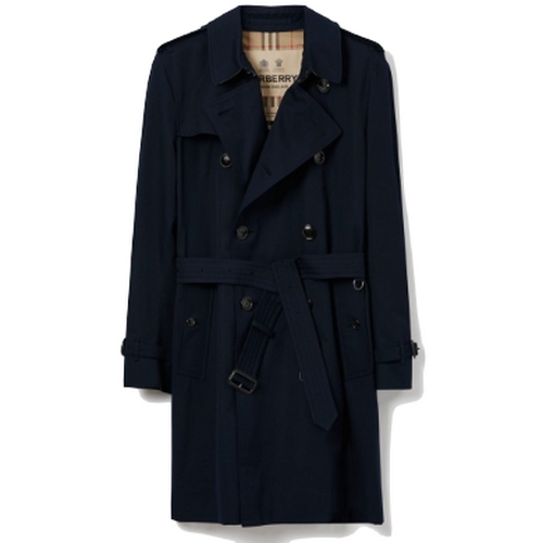 버버리 미드 렝스 켄징턴 헤리티지 트렌치코트