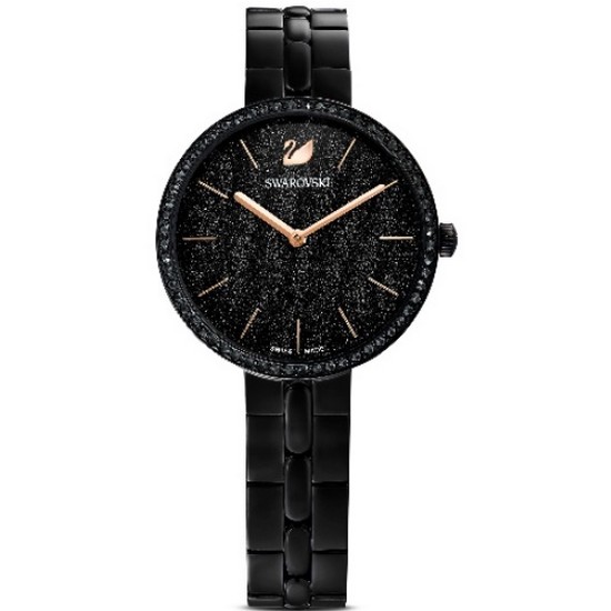 코스모폴리탄 메탈 블랙 시계 5547646