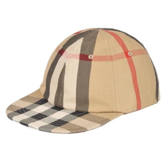 버버리 리버시블 빈티지 체크 볼캡_8056296