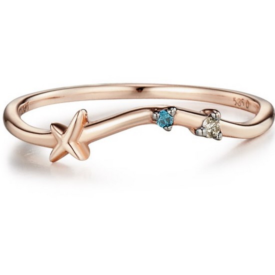 디디에두보 여성 몽파리 골드 반지 JDPRRYF604S