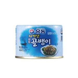 유성물산교역 유동 자연산 골뱅이 140g