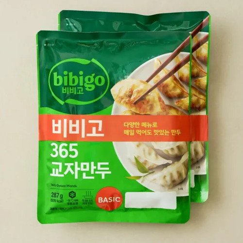 CJ제일제당 비비고 365 교자만두 287g
