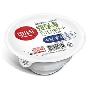 CJ제일제당  햇반 라이스플랜 렌틸콩 현미밥 190g