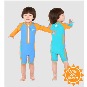 아쿠아리우스  아동 일체형 래쉬가드
