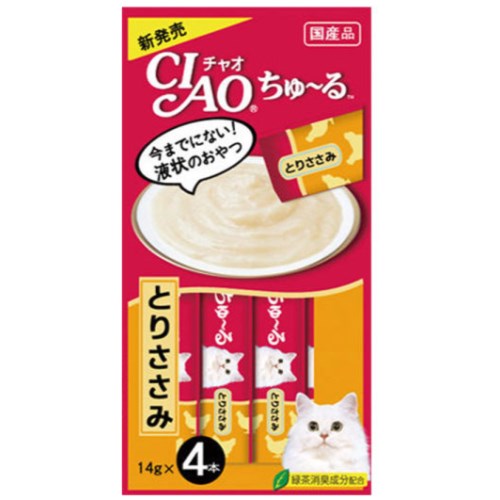 이나바 캣 챠오츄르 닭가슴살 SC-73 56g (14g x 4p)