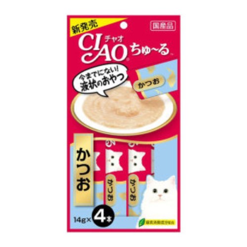 이나바 캣 챠오츄르 가다랑어 SC-72 56g (14g x 4p)