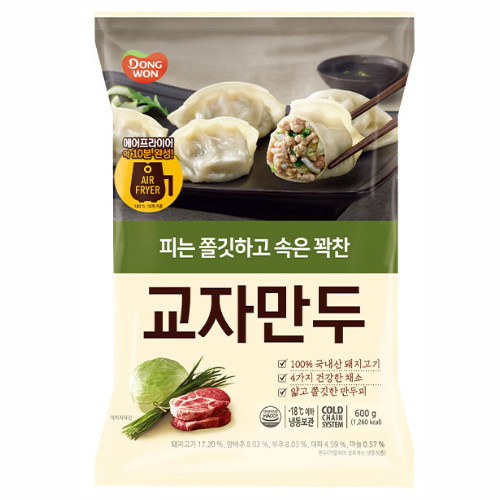 동원F&B  개성 교자만두 고기 600g