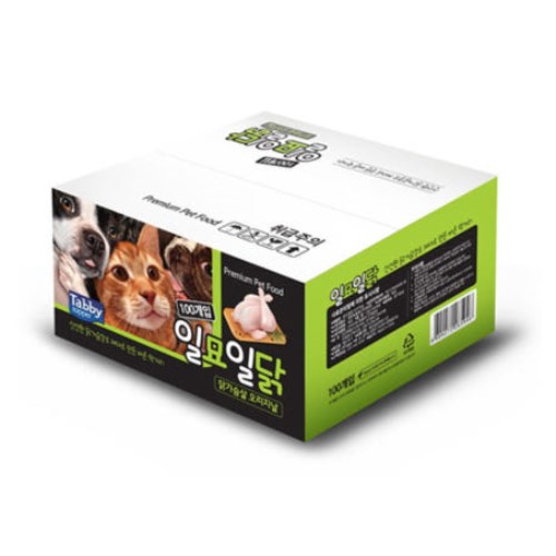 테비토퍼 일묘일닭 닭가슴살 20g