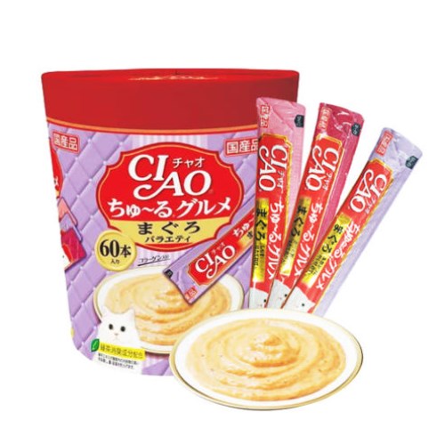 이나바 챠오츄르 구루메 참치 버라이어티 SC-139 840g (14g x 60p)