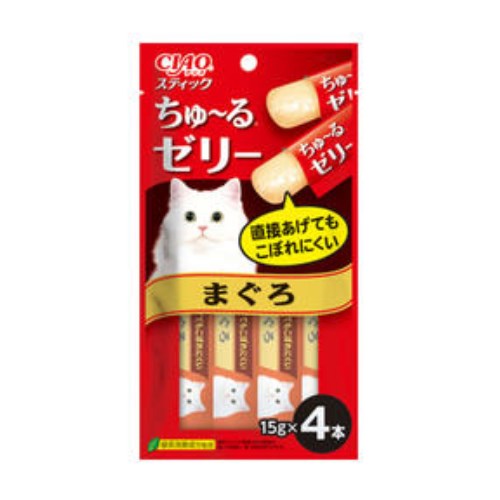 이나바 캣 챠오스틱 츄르젤리 참치 TSC-121 60g (15g x 4p)