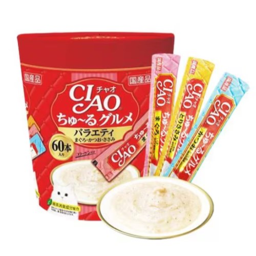 이나바 챠오츄르 구루메 버라이어티 SC-138 840g (14g x 60p)