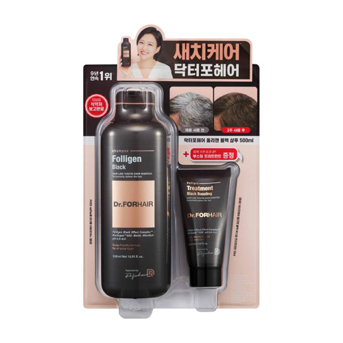 닥터포헤어 폴리젠 블랙 샴푸 500ml