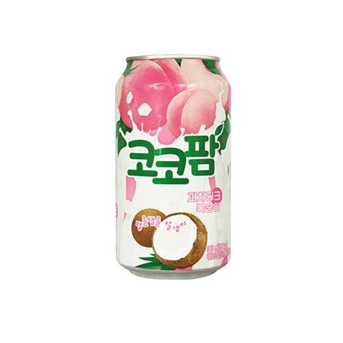  해태음료 코코팜 피치핑크 복숭아 340ml [24개]