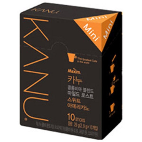 동서식품 카누 미니 마일드 로스트 스위트 아메리카노 10개입