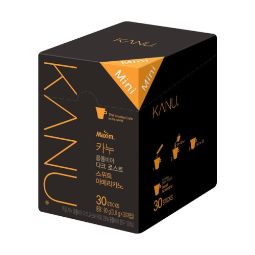 동서식품 카누 미니 다크로스트 스위트 아메리카노 스틱 30개입