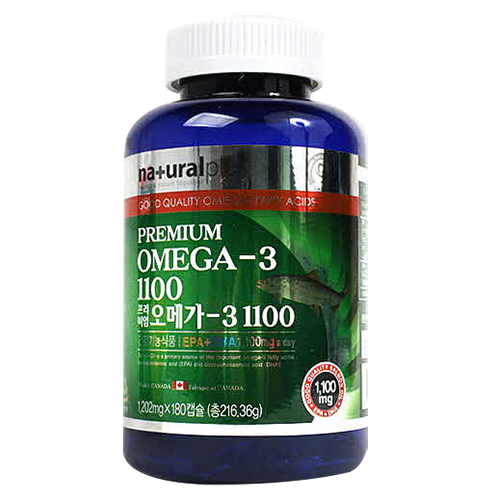 내츄럴플러스 프리미엄 오메가3 1100 180캡슐