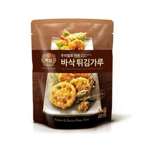 백설 우리쌀로 만든 바삭 튀김가루 1kg