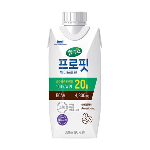 매일유업 셀렉스 프로핏 웨이 프로틴 아메리카노 330ml