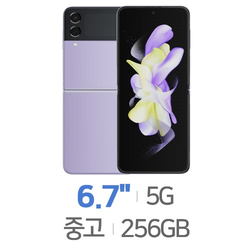 삼성전자  갤럭시Z 플립4 256GB, 공기계