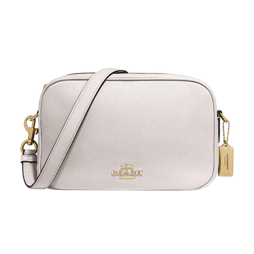 코치 제스 페블 레더 크로스백_F39856 IMBLK