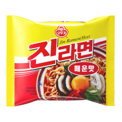 오뚜기  진라면 매운맛 120g