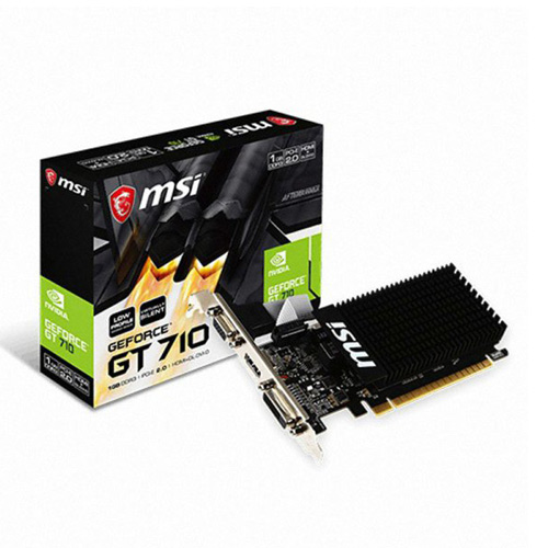 MSI  지포스 GT710 D3 1GB LP 무소음 V2