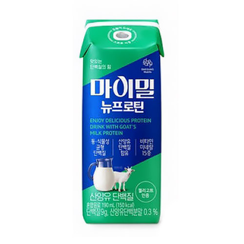 마이밀 마시는 뉴프로틴 산양유 단백질 190ml