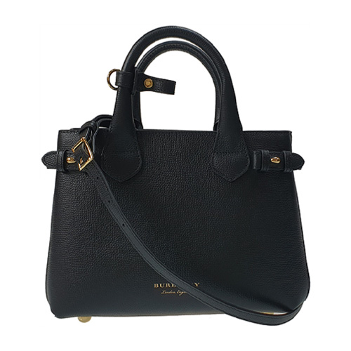 버버리 하우스체크 배너 스몰 토트백_80365131