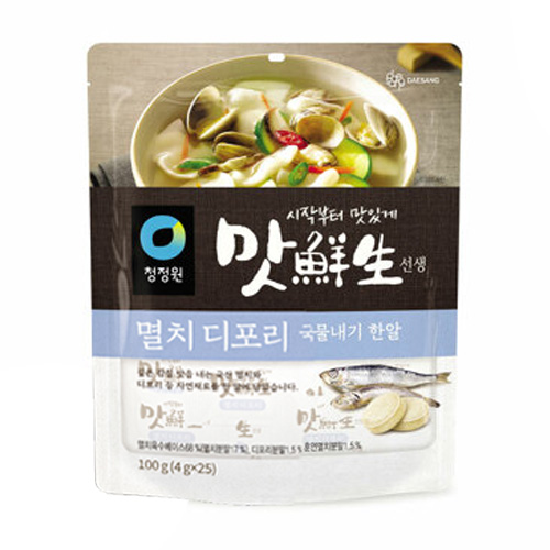 청정원 맛선생 멸치디포리 국물내기한알 100g(4gx25입)