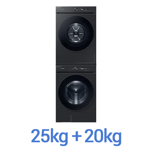 삼성전자 비스포크 그랑데 AI WF25CB8895BV + AI DV20CB8890BV