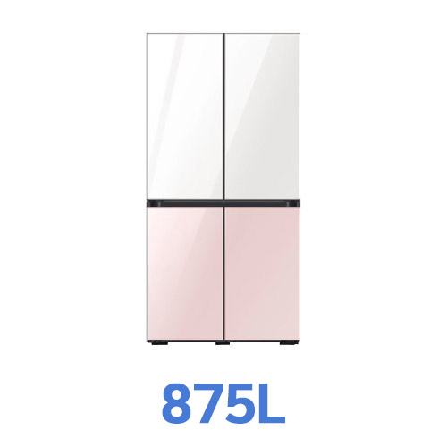 삼성전자 비스포크 글램 RF85C90F1 (화이트+핑크)