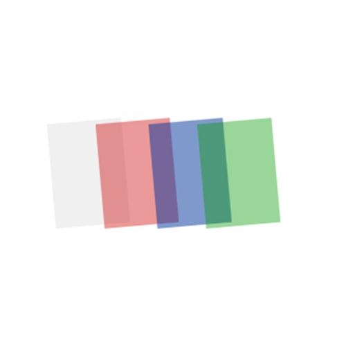 유비지오  PVC 제본표지 반투명 A4