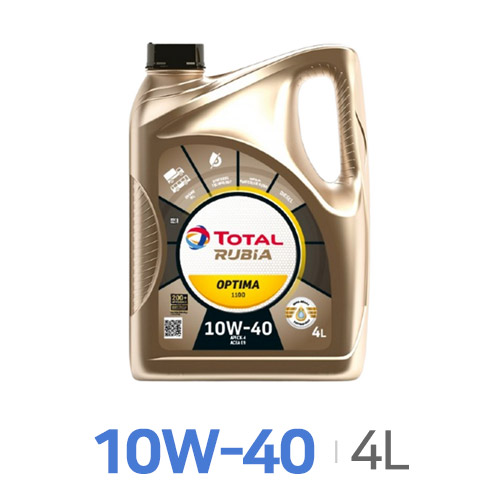 토탈  루비아 옵티마 1100 10W40 4L