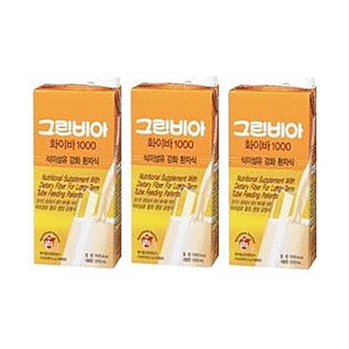 정식품 그린비아 화이바 식이섬유 강화 환자식 1L