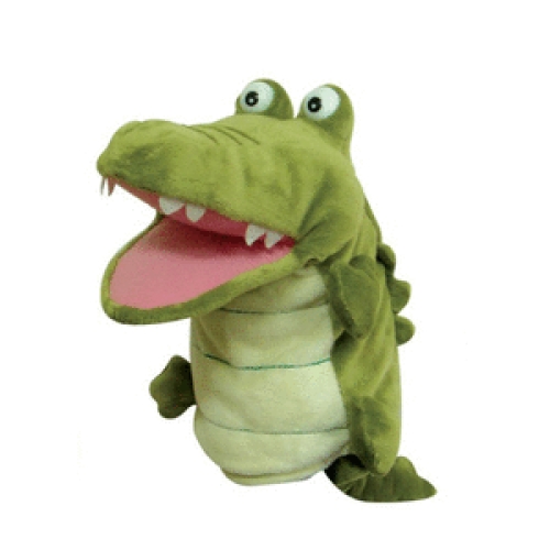 구연동화 악어손인형