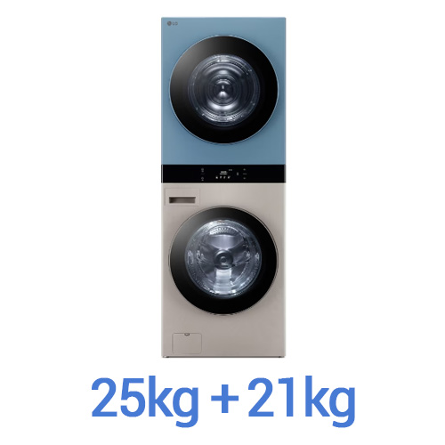 LG전자 트롬 오브제컬렉션 워시타워 WL21RNZU