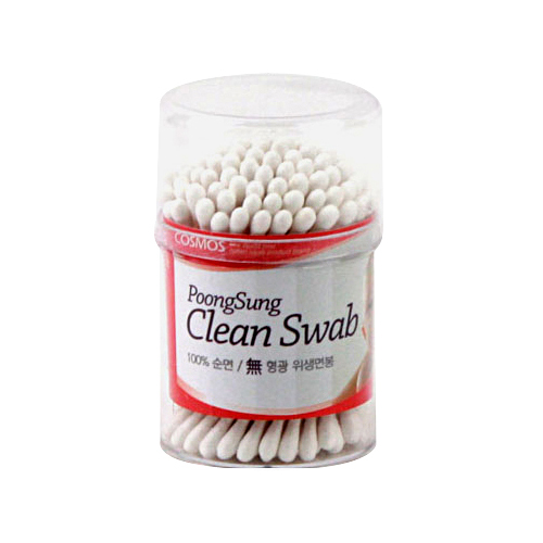 풍성 무형광 면봉 100개