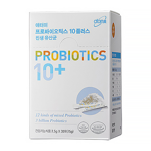 애터미 프로바이오틱스 10 플러스 친생 유산균 2.5g 30포