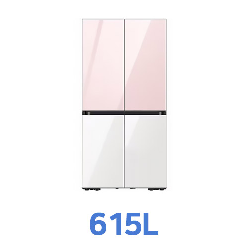 삼성전자 비스포크 키친핏 글램 RF60C9012 (핑크+화이트)