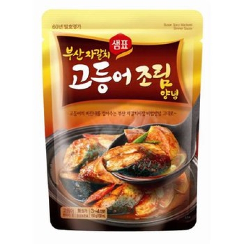 샘표 부산 자갈치 고등어조림 양념 150g