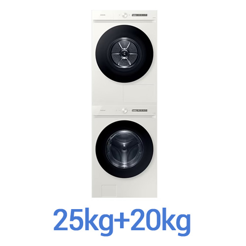 삼성전자 비스포크 그랑데 AI WF25CB8890BE + AI DV20CB8870BE