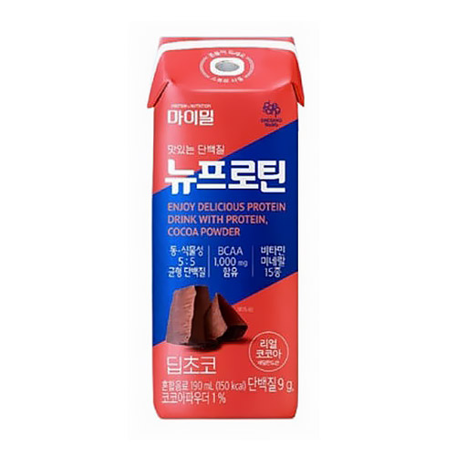 마이밀 마시는 뉴프로틴 딥초코 190ml