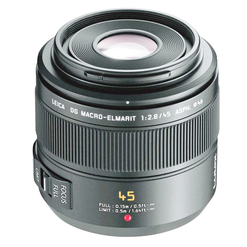 파나소닉  Leica DG MACRO-ELMARIT 45mm F2.8 ASPH MEGA OIS