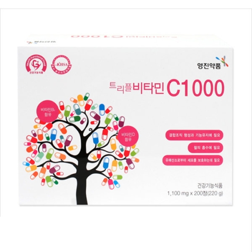 영진약품 트리플 비타민C 1000 200정