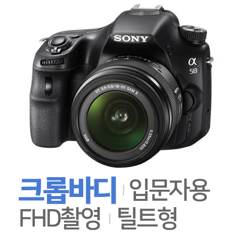 소니 알파 A58 바디