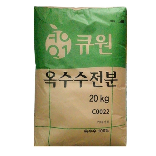 큐원 옥수수 전분 20kg