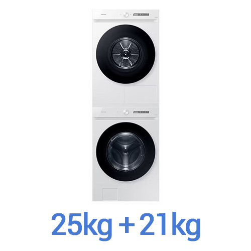 삼성전자 비스포크 AI WF25CB8895BW + DV21CB8890BW