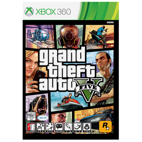 락스타 게임즈  GTA 5 XBOX360