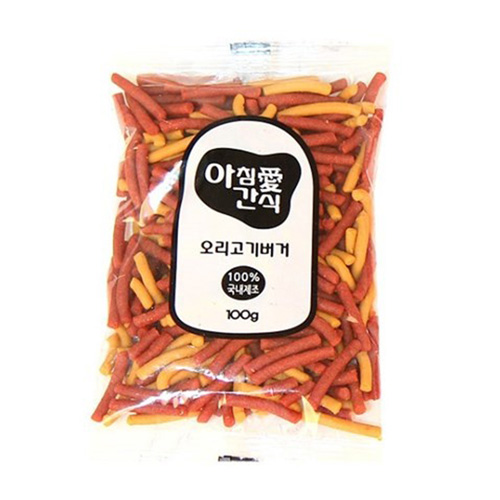 에이티바이오 아침애 오리고기 버거 100g