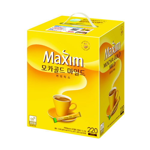 동서식품 맥심 모카골드 마일드 커피믹스 스틱 220개입